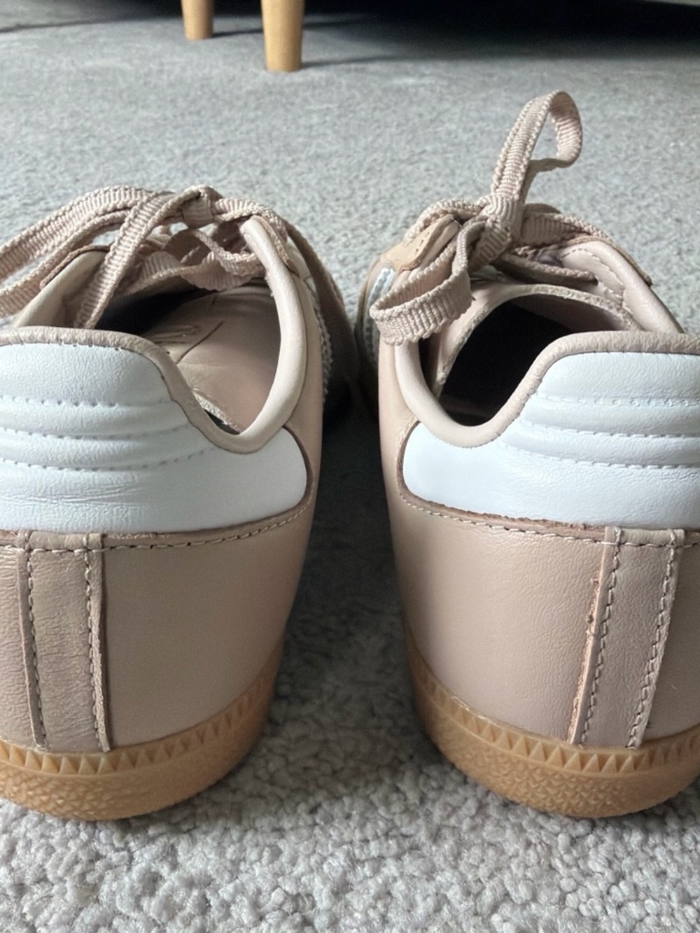 adidas OG Samba Sneakers in Beige/Nude - Picture 3 of 7